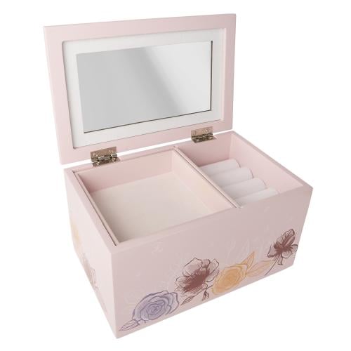 PRINCESS - Smyckeskrin i Trä - 18x11,5x10 cm Peershardy