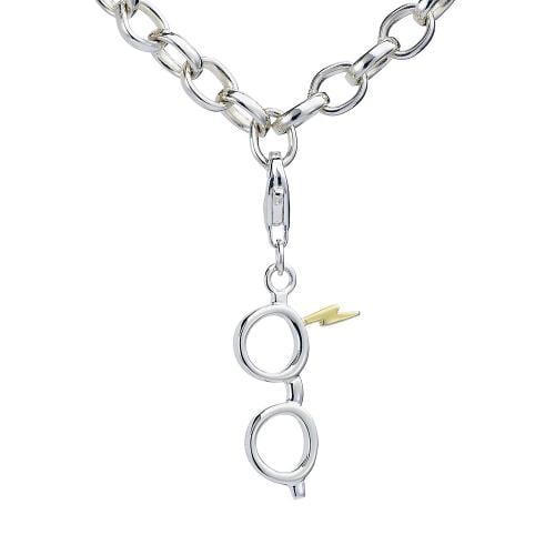 HARRY POTTER - Blixtlås och Glasögon - Clip on Charm för Armband Carat