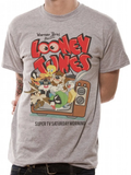 LOONEY TUNES - T-Shirt IN A TUBE - Retro TV (S) CID