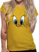 LOONEY TUNES - T-Shirt IN A TUBE - Tweety Face GIRL (XL) CID