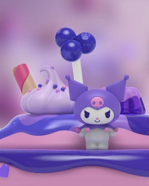 HELLO KITTY - Sanrio Kuromi - Figur Kandyland 12cm Mighty Jaxx