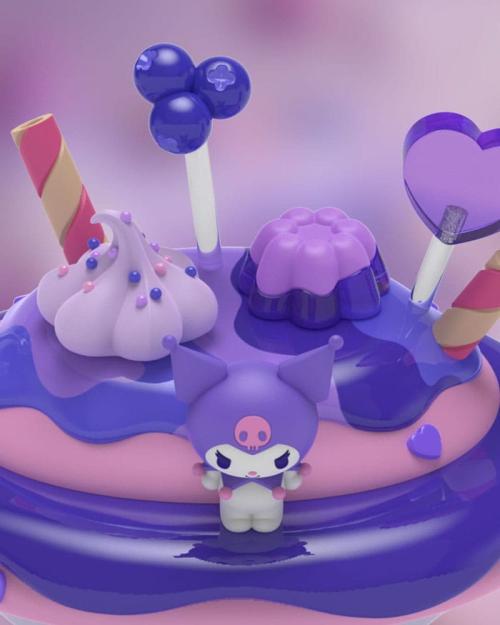 HELLO KITTY - Sanrio Kuromi - Figur Kandyland 12cm Mighty Jaxx