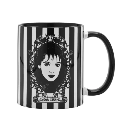 BEETLEJUICE - Black&White - Lydia - Inner Colored Mug - 10Oz Widdop