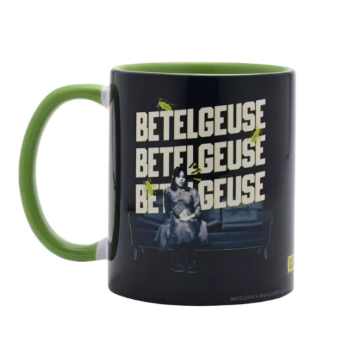 BEETLEJUICE - Svart & Grön - Astrid - Inre Färgad Mug - 10Oz Widdop
