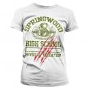 A NIGHTMARE ON ELM STREET - T-shirt Springwood High School GIRLY (M) Runns