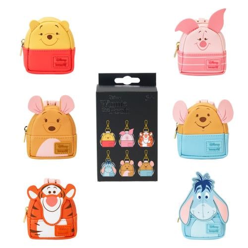 DISNEY - Winnie - Mini Ryggsäck Bag Charm Loungefly Mystery Box Loungefly