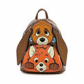 DISNEY - Todd & Cooper - Ryggsäck LoungeFly '23x26.5x11.5' Loungefly