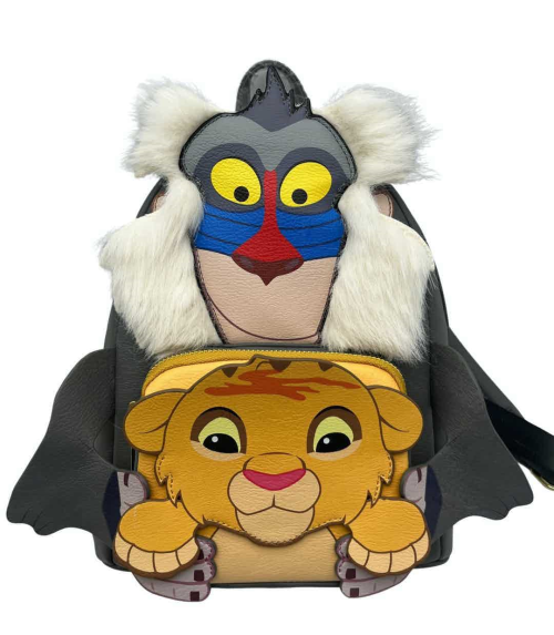 THE LION KING - Simba och Rafiki - Mini Ryggsäck LoungeFly Loungefly