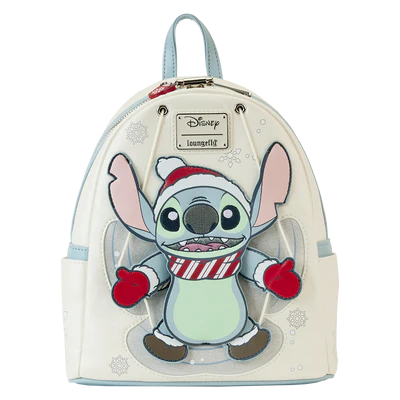 LILO & STITCH - Stitch Snow Angel - Mini Ryggsäck LoungeFly Loungefly