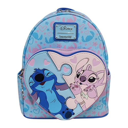 DISNEY - Stitch & Angel - Mini Ryggsäck LoungeFly "Exclusive Edition" Loungefly