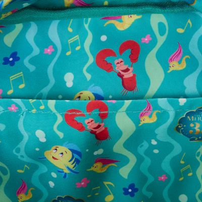 LITTLE MERMAID - Life is the bubbles - Mini Nylon Ryggsäck LoungeFly Loungefly