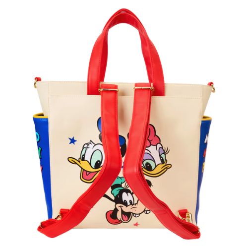 DISNEY-Mickey & Friend -Mini Ryggsäck & Tote Bag konvertibel Loungefly Loungefly