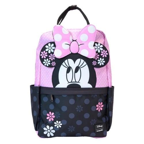 DISNEY - Minnie "Floral Rock the Dots" - Nylon Ryggsäck LoungeFly Loungefly