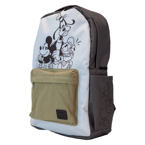 DISNEY - Mickey and friends - Nylon Canvas Ryggsäck LoungeFly Loungefly