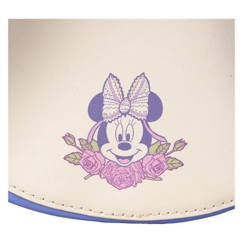DISNEY - Minnie "Floral and Lace" - Mini Ryggsäck LoungeFly Loungefly