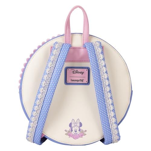 DISNEY - Minnie "Floral and Lace" - Mini Ryggsäck LoungeFly Loungefly