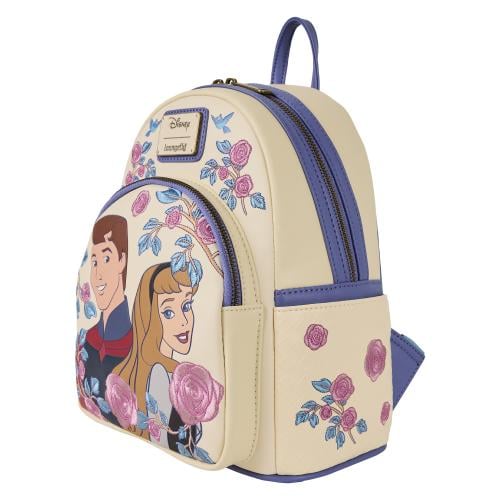 DISNEY - Princess Aurora och Prince Phillip - Mini Ryggsäck LoungeFly Loungefly