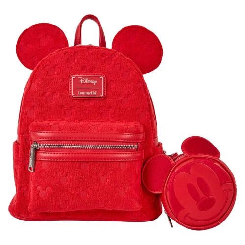 DISNEY - Mickey "Ears Burnout" - Mini Ryggsäck LoungeFly Loungefly