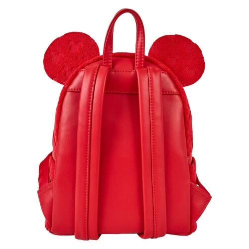 DISNEY - Mickey "Ears Burnout" - Mini Ryggsäck LoungeFly Loungefly