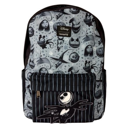 DISNEY - Nightmare Before Christmas - Nylon Ryggsäck LoungeFly Loungefly