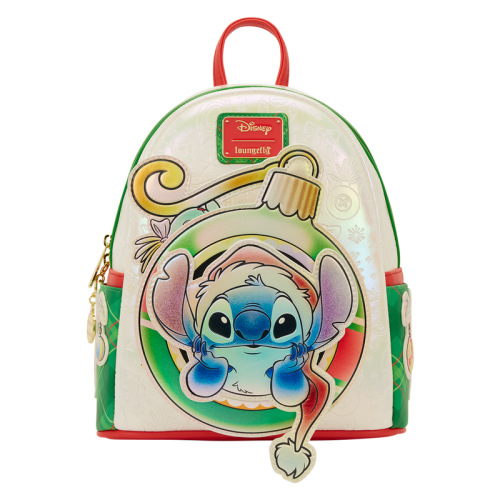 DISNEY - Lilo & Stitch "Holiday" - Mini Ryggsäck LoungeFly Loungefly