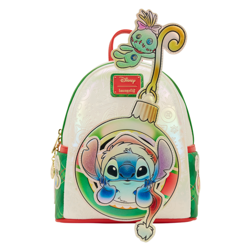 DISNEY - Lilo & Stitch "Holiday" - Mini Ryggsäck LoungeFly Loungefly