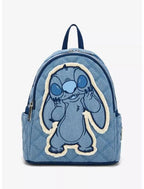DISNEY - Stitch "Denim" - Mini Ryggsäck Loungefly 'Exclusive' Loungefly