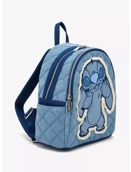 DISNEY - Stitch "Denim" - Mini Ryggsäck Loungefly 'Exclusive' Loungefly