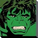 MARVEL COMICS - Canvas 40X40 '38mm' - HULK Close-Up Pyramid