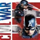CAPTAIN AMERICA CIVIL WAR - Canvas 40X40 - Split Runns