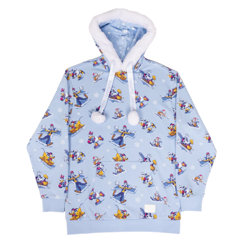 MICKEY & FRIENDS - Winter Wonderland - Hoodie Unisex Loungefly (S) Loungefly