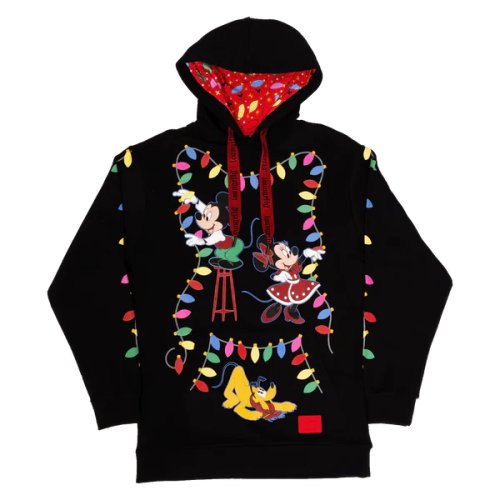 MICKEY - Ljussättande dekorationer - Hoodie Unisex Loungefly (S) Loungefly