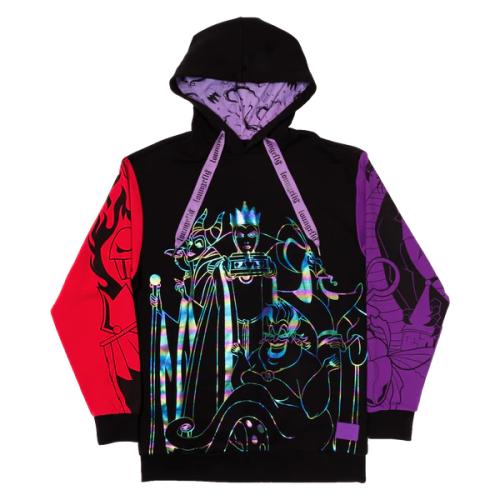 DISNEY - Villains - Hoodie Unisex Loungefly (S) Loungefly