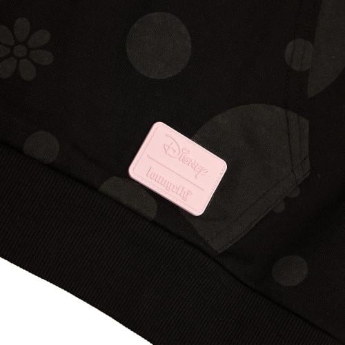 DISNEY - Minnie "Floral Rock the Dots" - Hoodie Unisex Loungefly (S) Loungefly