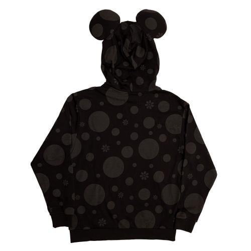 DISNEY - Minnie "Floral Rock the Dots" - Hoodie Unisex Loungefly (S) Loungefly
