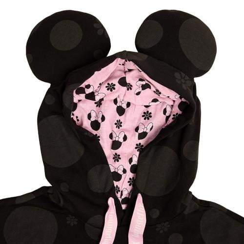 DISNEY - Minnie "Floral Rock the Dots" - Hoodie Unisex Loungefly (S) Loungefly