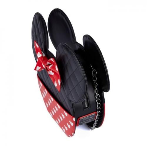 DISNEY - Mickey Minnie Valentine - Crossbody Bag 'LoungeFly' '33x28cm' Loungefly