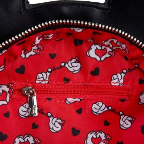 DISNEY - Mickey Minnie Valentine - Crossbody Bag 'LoungeFly' '33x28cm' Loungefly