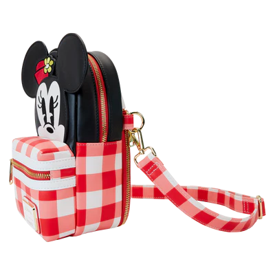 DISNEY - Minnie Mouse "Cup Holder" - Crossbody Bag Loungefly Loungefly