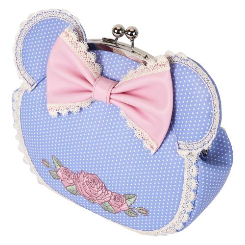 DISNEY - Minnie "Floral and Lace Kisslock" - Crossbody bag Loungefly Loungefly