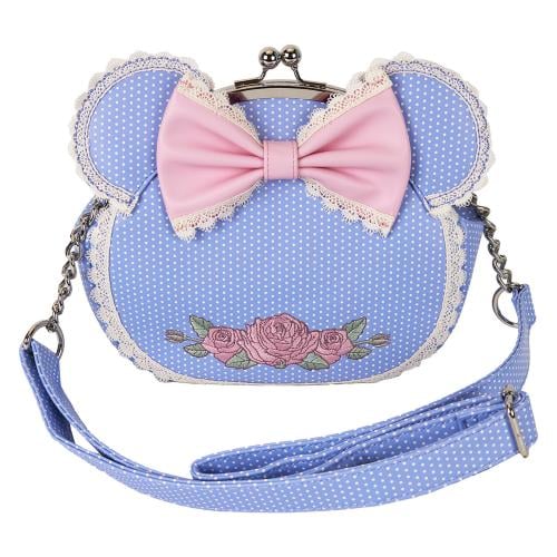 DISNEY - Minnie "Floral and Lace Kisslock" - Crossbody bag Loungefly Loungefly