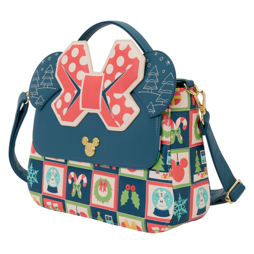 DISNEY - Mickey & Minnie "Holiday" - Crossbody bag Loungefly Loungefly