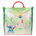 DISNEY - Lilo & Stitch "Holiday" - Tote Bag LoungeFly Loungefly