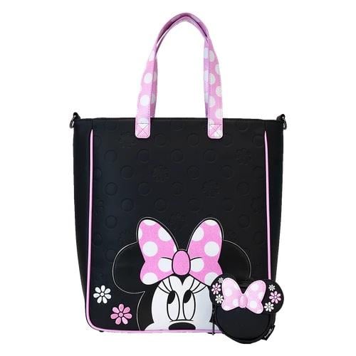 DISNEY - Minnie "Floral Rock the Dots" - Tote Bag Loungefly Loungefly