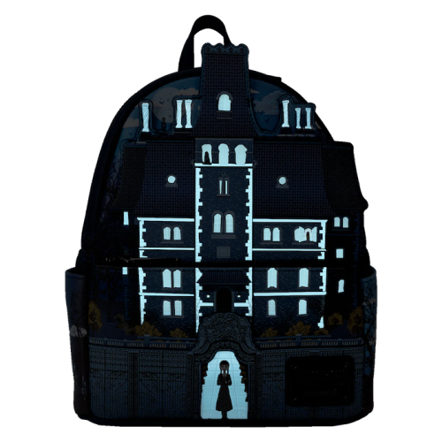 WEDNESDAY - Nevermore Academy - Mini Ryggsäck LoungeFly Loungefly