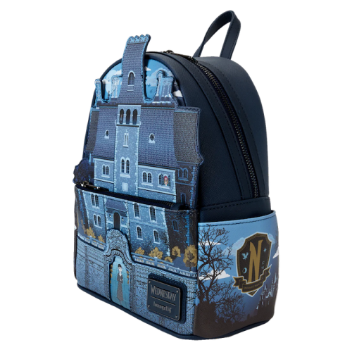 WEDNESDAY - Nevermore Academy - Mini Ryggsäck LoungeFly Loungefly