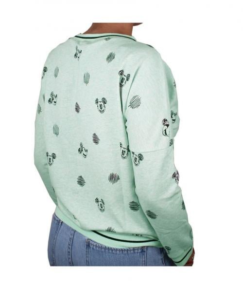 DISNEY - Sweat Crayon Mickey GIRL - Green (S) Cotton Division