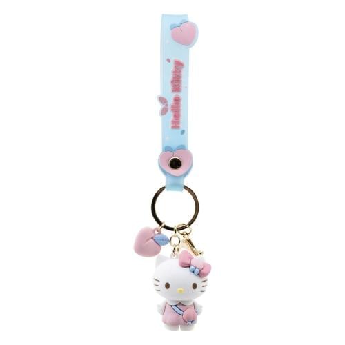HELLO KITTY - Peach Series - Assortiment 12 Nyckelring 6-7cm Yume