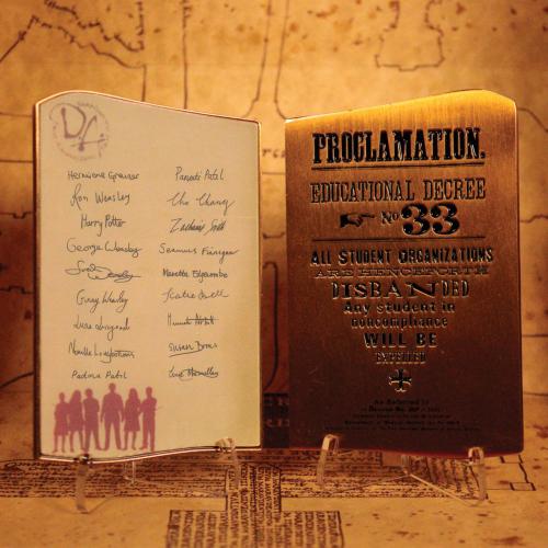 HARRY POTTER - Dumbledore's Army - Limited Edition Ingot Fanattik