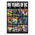 DC COMICS - 90 Years - Konsttryck - Begränsad upplaga Fanattik